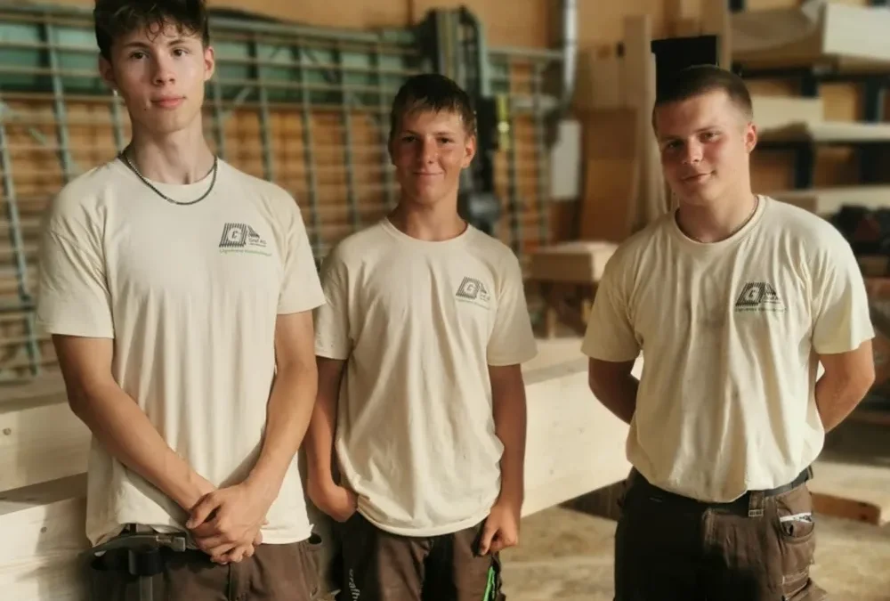 Starke Verstärkung für unser Holzbau-Team! 🌲🔨