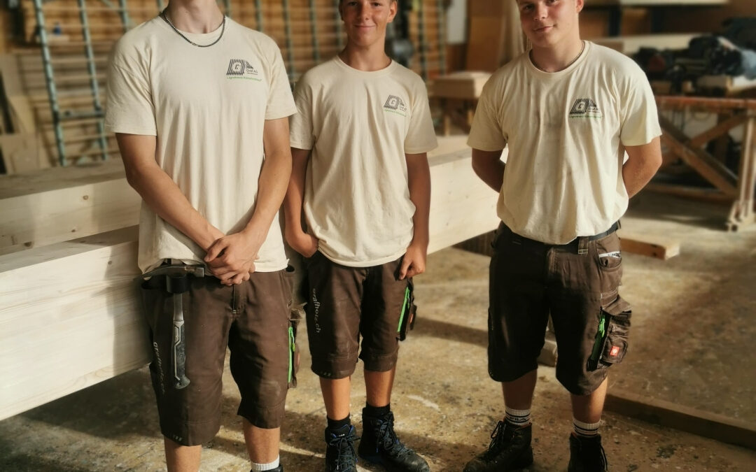 Starke Verstärkung für unser Holzbau-Team! 🌲🔨
